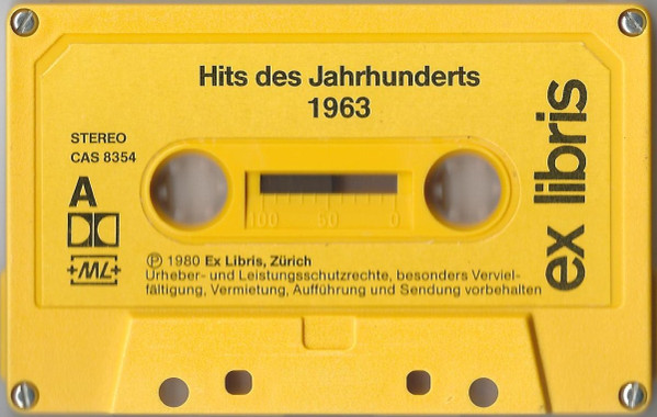 last ned album Various - Hits Des Jahrhunderts 1963