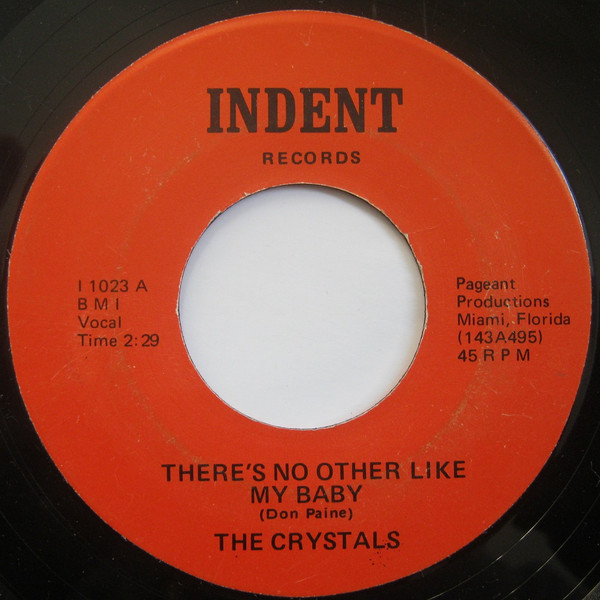 lataa albumi The Crystals The Vanguards - Theres No Other Like My Baby Somebody Please