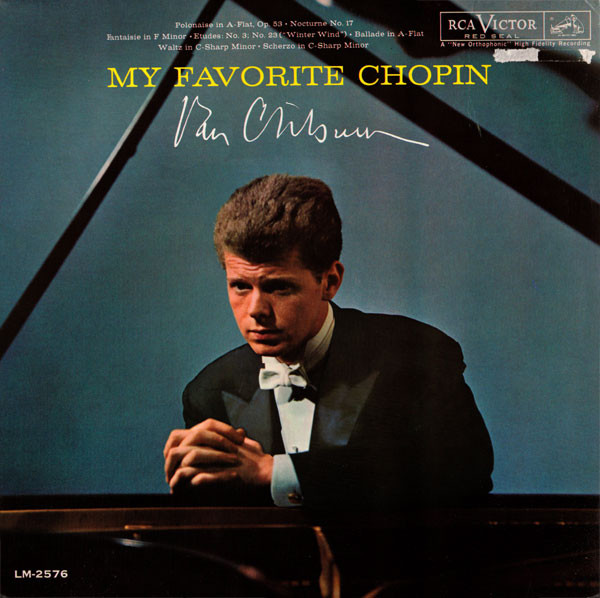 Van Cliburn, Chopin – My Favorite Chopin (1961, Indianapolis 