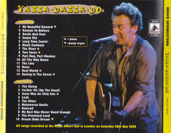 descargar álbum Bruce Springsteen - Yabba Dabba Do