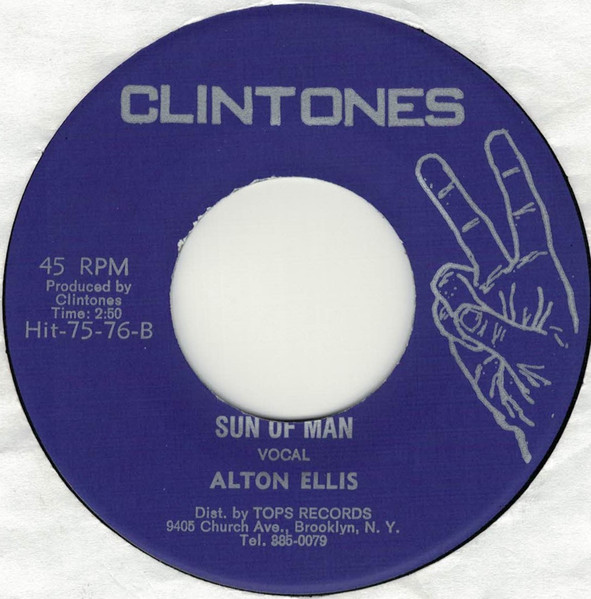Alton Ellis – Sun Of Man (1974, Vinyl) - Discogs