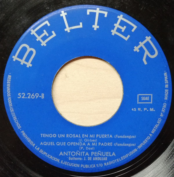 télécharger l'album Antoñita Peñuela - Aquel Que Ofenda A Mi Padre