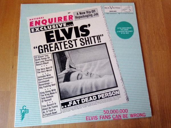 Elvis Presley LP Elvis´ Greatest Shit .. Limited Edition White