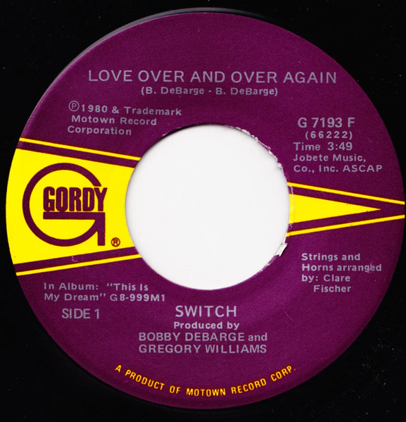 Switch – Love Over And Over Again (1980, Vinyl) - Discogs