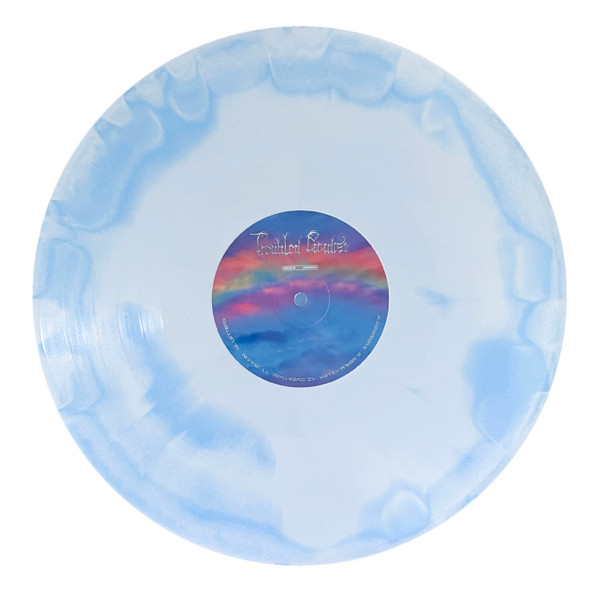 Slayyyter – Troubled Paradise (2021, White w/ Blue Swirl [Opaque White &  Sky Blue], Vinyl) - Discogs