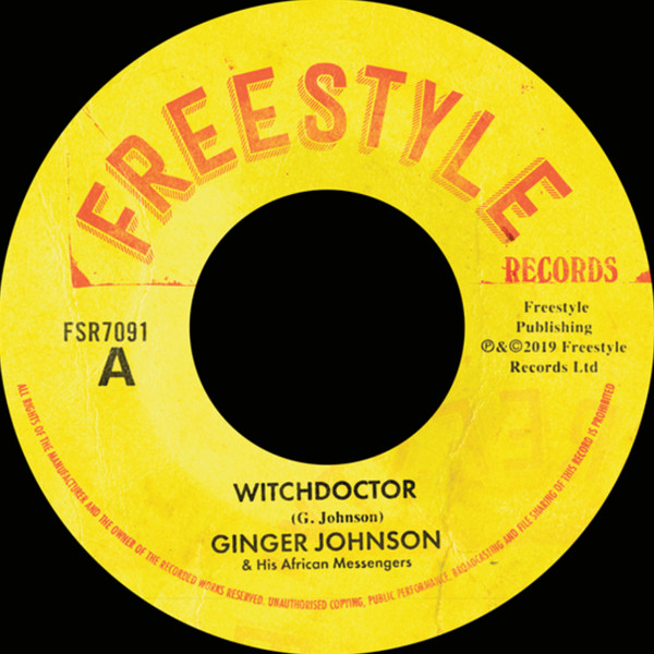 Ginger Johnson & His African Messengers - Witchdoctor | Freestyle Records (FSR7091) - main