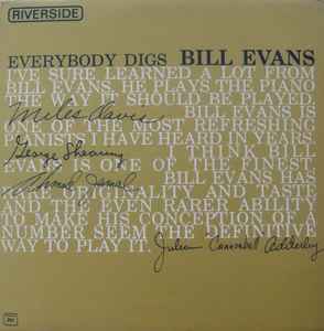 Bill Evans Trio – Everybody Digs Bill Evans (1966, Vinyl) - Discogs