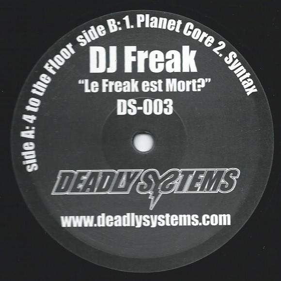 descargar álbum DJ Freak - Le Freak Est Mort