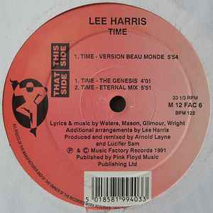 Portada de album Lee Harris (3) - Time