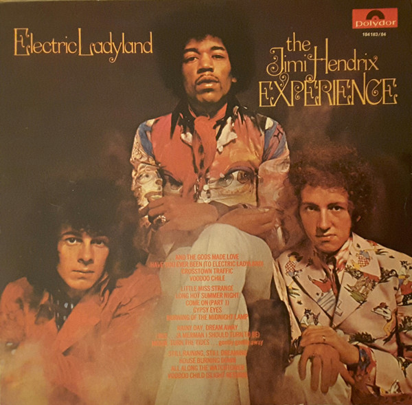 The Jimi Hendrix Experience – Electric Ladyland (1968, Blue Text 