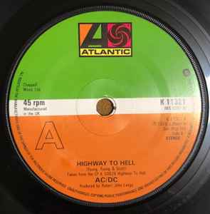 AC/DC – Highway To Hell (1979, Vinyl) - Discogs