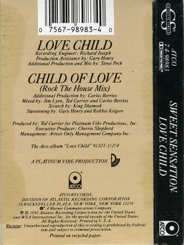télécharger l'album Sweet Sensation - Love Child