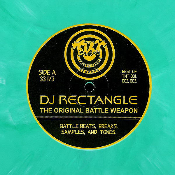 DJ Rectangle – The Original Battle Weapon (1997, Green Marbled