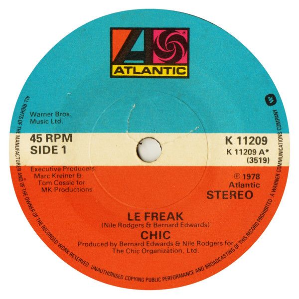 Chic – Le Freak – PowerPop… An Eclectic Collection of Pop Culture