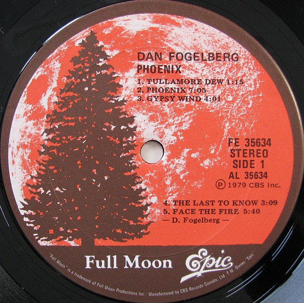 Dan Fogelberg - Phoenix | Epic (FE 35634) - 4