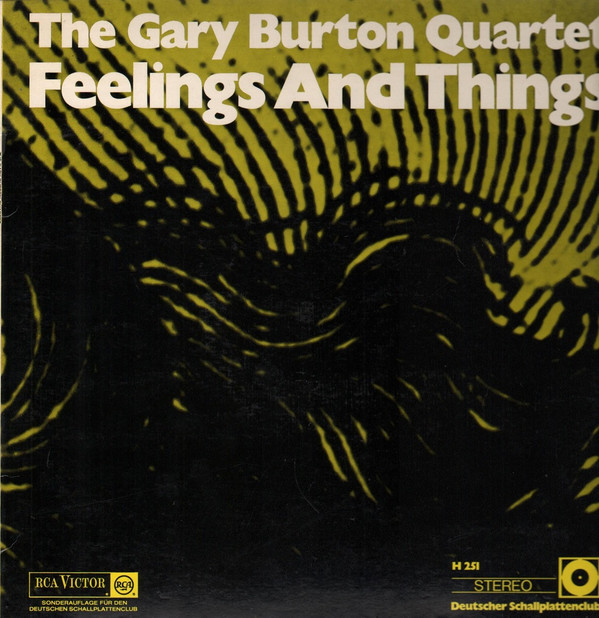 lataa albumi The Gary Burton Quartet - Feelings and Things