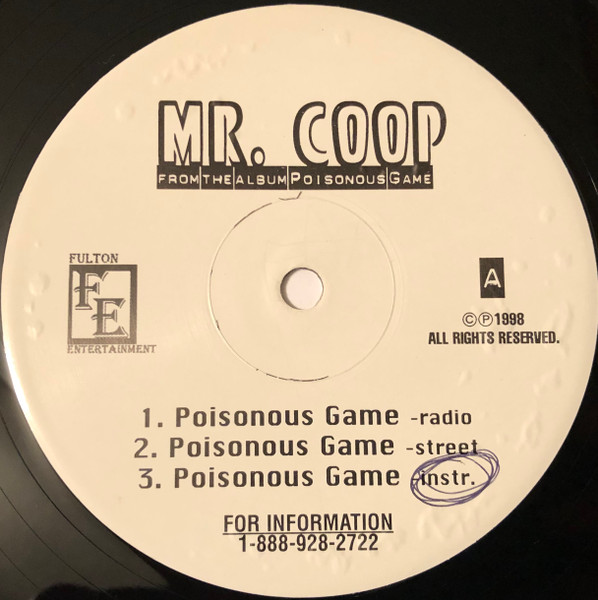 g-rap MR COOP / POISONOUS GAME おまけ付き - toolope.com