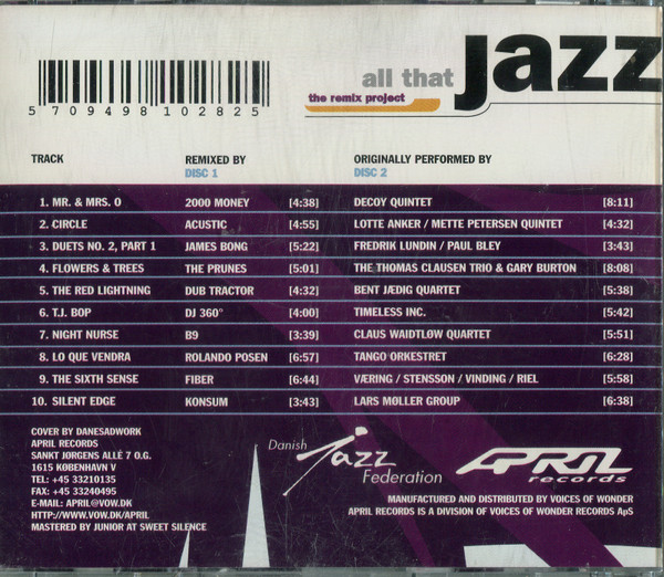 descargar álbum Various - All That Jazz The Remix Project