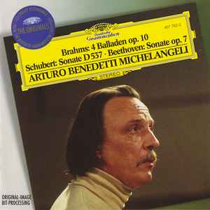 Johannes Brahms - Brahms: 4 Balladen Op. 10 - Schubert: Sonate D 537 - Beethoven: Sonate Op. 7