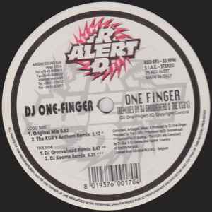 DJ One Finger - One Finger (Remixes By DJ Groovehead & The KGB's) album cover