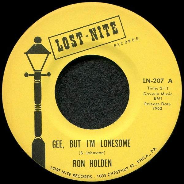 Album herunterladen Ron Holden - Gee But Im Lonesome Susie Jane