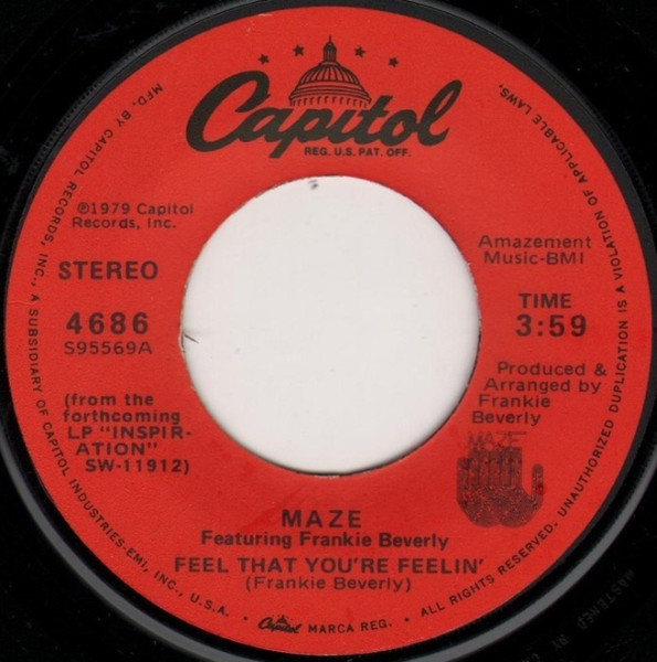 Maze Featuring Frankie Beverly Feel That You're Feelin' (1979