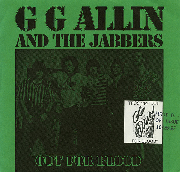 GG Allin And The Jabbers – Out For Blood (1997, Vinyl) - Discogs