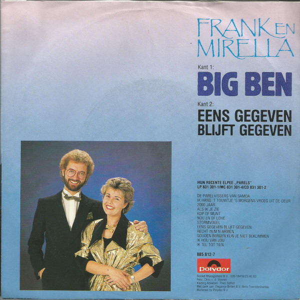 lataa albumi Frank En Mirella - Big Ben
