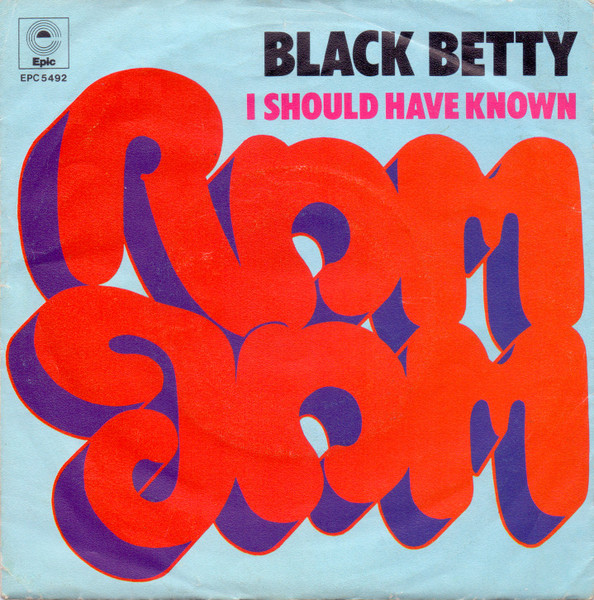 Ram Jam – Betty (1979, Vinyl) -