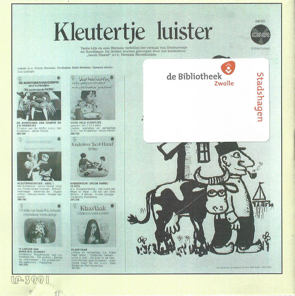 télécharger l'album Various - Kleutertje Luister