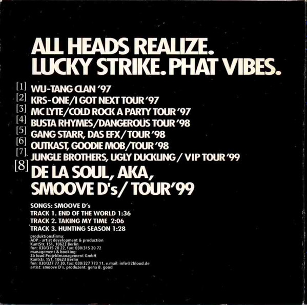 baixar álbum smoove D's - Lucky Strike Phat Vibes 8