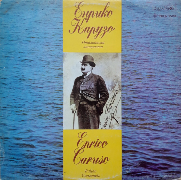 Enrico Caruso Sings Italian Canzonets Vinyl Discogs