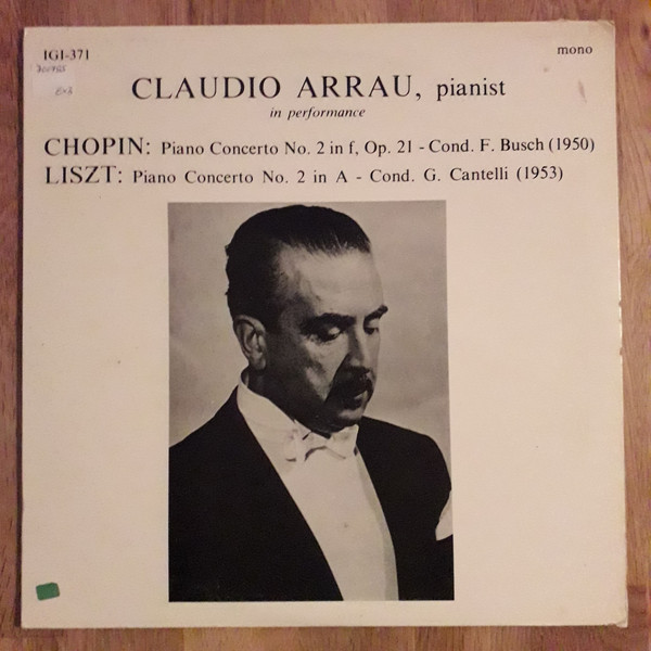 Claudio Arrau – In Performance (1979