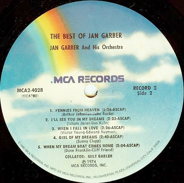 descargar álbum Jan Garber And His Orchestra - The Best Of Jan Garber