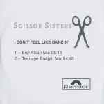 Copertina di I Don't Feel Like Dancin', 2006-07-00, CDr