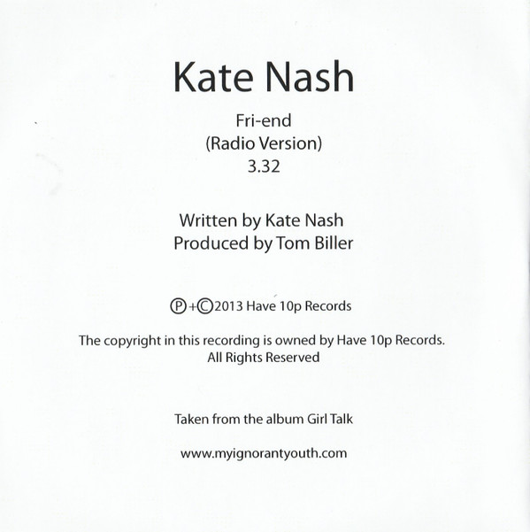 baixar álbum Kate Nash - Fri End