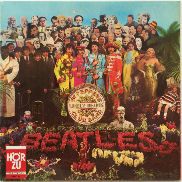 Обложка конверта виниловой пластинки The Beatles - Sgt. Pepper's Lonely Hearts Club Band