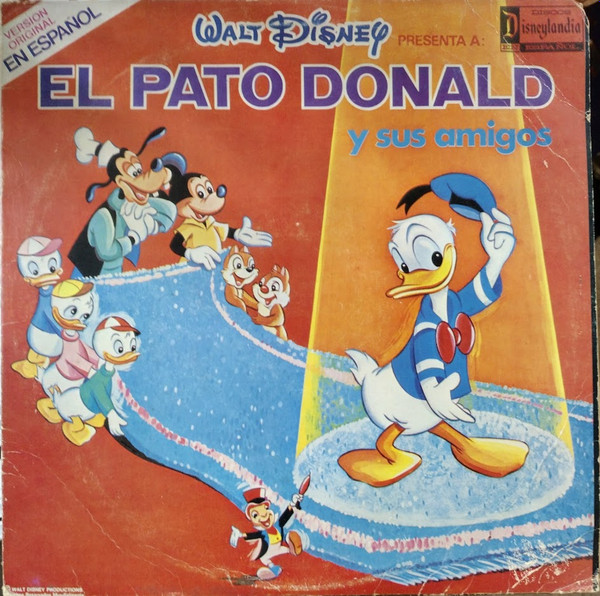 El Pato Donald; Libro Para Iluminar by Disney, Walt: Very Good+ Paperback  (1953) First Edition Thus