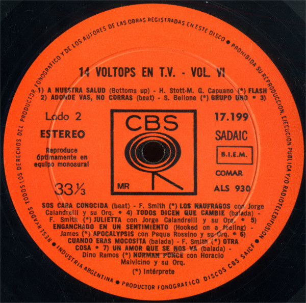 lataa albumi Various - 14 Voltops En TV Vol VI