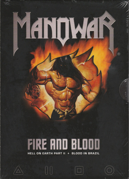 Manowar – Fire And Blood (2002, DVD)