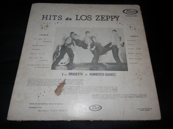 télécharger l'album Los Zeppy - Hits De Los Zeppy