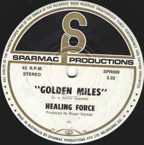 Healing Force - Golden Miles album cover