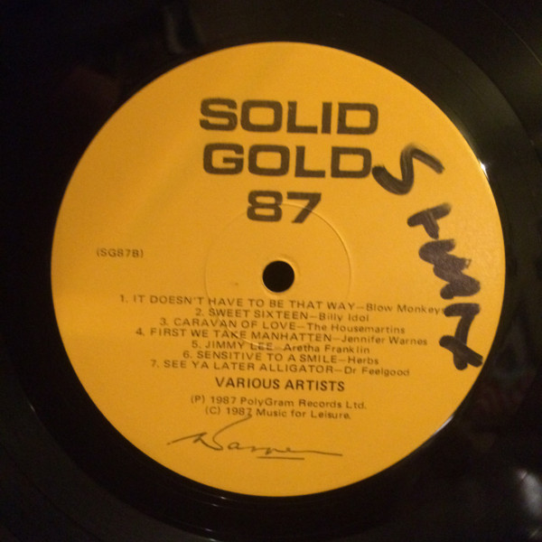 Album herunterladen Download Various - Solid Gold 87 album
