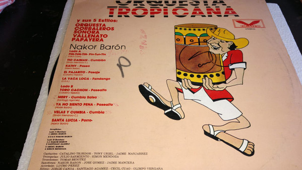 Album herunterladen Orquesta Tropicana - Orquesta Tropicana Y Sus 5 Estilo Orquesta Corraleros SonoraVallenatoPapayera