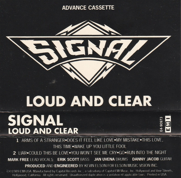 Signal – Loud & Clear (1989, CD) - Discogs