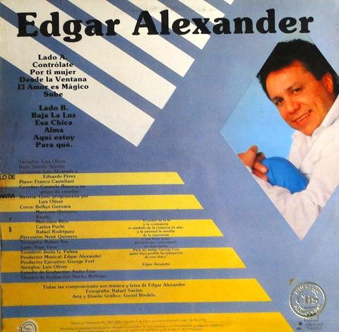 descargar álbum Edgar Alexander - Baja La Luz