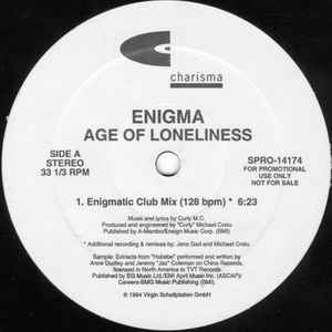 Enigma - Age Of Loneliness