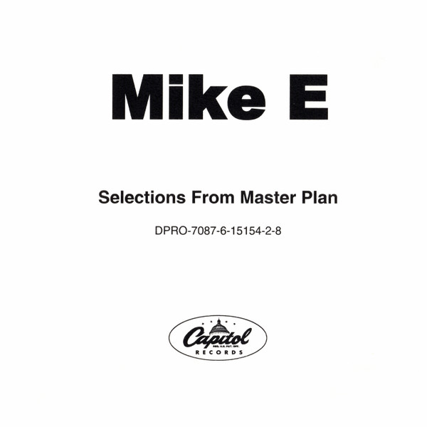 Mike E. – Selections From Master Plan (2000, CD) - Discogs