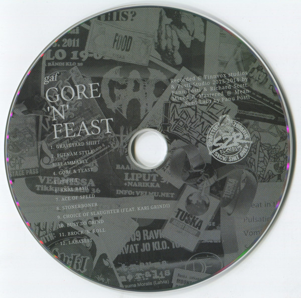 last ned album Gaf - Gore N Feast