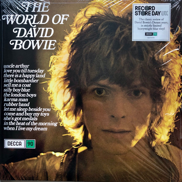 The World Of David Bowie (2019, Blue, 180 Gram, Vinyl) - Discogs
